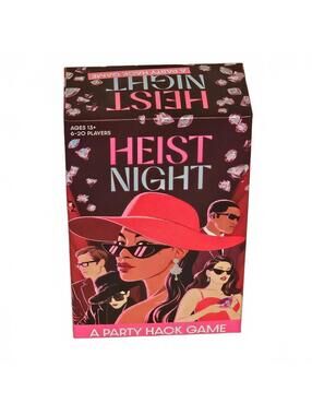 Funko Party Hack Heist Night Board Game Box 6-20 Players 13+ Strategy Game EP